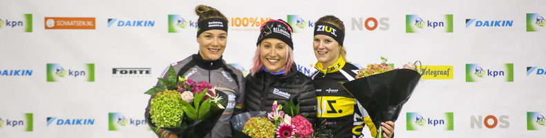 Francesca Lollobrigida wint in Utrecht, oranje voor Manon Kamminga