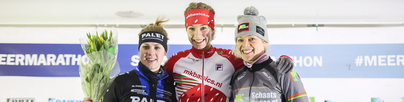 Lisa van der Geest na millimetersprint ook in Amsterdam naar winst