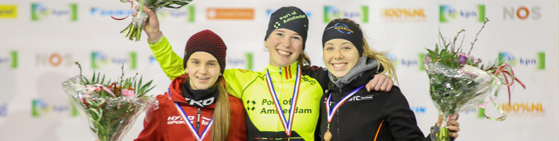 Harm Visser en Tessa Snoek aanvallend naar Junioren A-titels