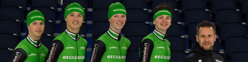 Team Reggeborgh laat RTC Oost-viertal debuteren in beloftenpeloton