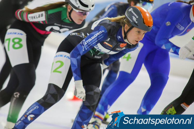 Bianca Roosenboom kwam dit seizoen slechts incidenteel uit in het schaatspeloton in de kleuren van Husqvarna.