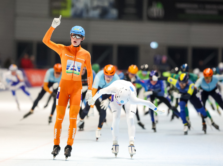 In Alkmaar weer victorie voor klassementsleider Chris de Velde