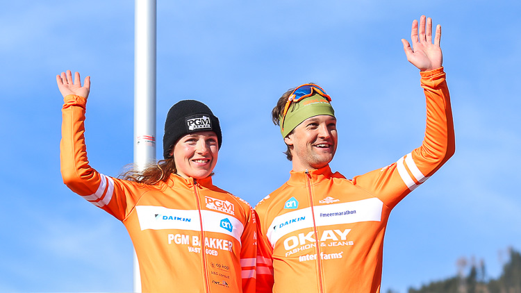 Beau Wagemaker en Jeroen Janissen beginnen in Zweden aan de tweede helft van de Grand Prix-cyclus in het oranje leiderspak.