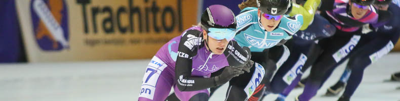 Gijs Nieuwkoop en Arianna Pruisscher winnen zuidelijk kampioenschap marathonschaatsen