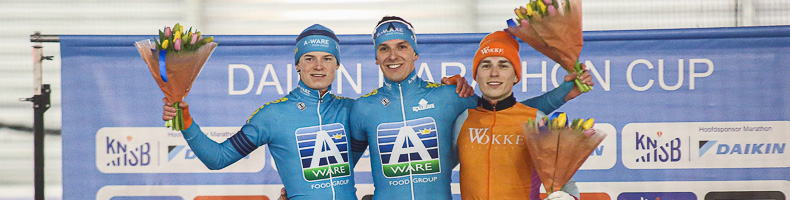 De Velde pakt cup ondanks val, Van der Horst mag finale winnen