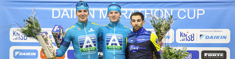 Ook bij beloftenmannen één-tweetje, De Velde maakt werk Van der Horst af