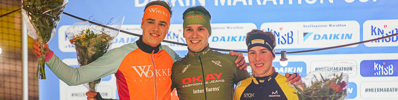 Kevin van der Horst en Manon Gremmen winnen Haarlemse beloftenmarathon