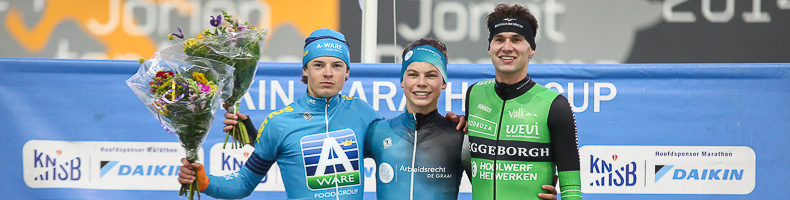 Utrechtse beloftenwinst Joël Haasjes, dapper Chris Brommersma niet beloond