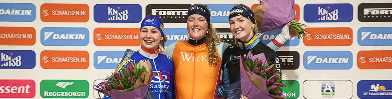 Winst en leiderstrui voor Melissa Mooijman