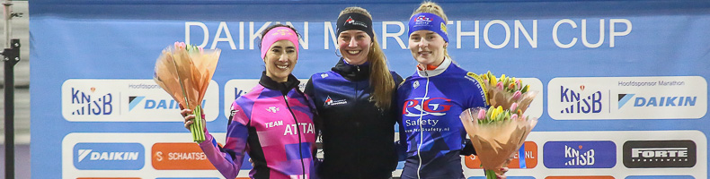 Amber van der Meijden ziet vluchters vliegen en wint cup