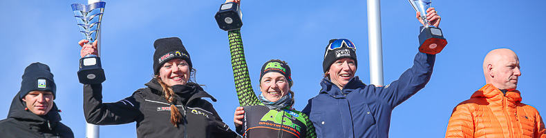 Sharon Hendriks bekroont rentree met Alternatieve Elfstedentocht Weissensee