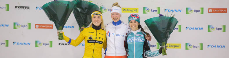 Iris van der Stelt snelt in Tilburg naar eerste seizoenszege