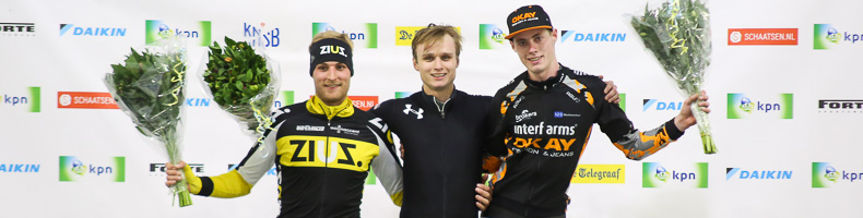 Amerikaan Ian Quinn de baas in beloftenpeloton
