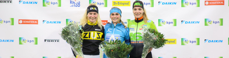 Achtste Heerenveense zege op rij voor Irene Schouten na doodgeslagen koers