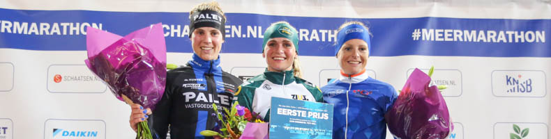 Aanvallende Irene Schouten sprint naar winst in Jaap Eden Trofee