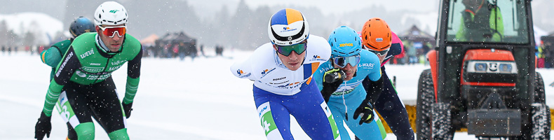 Ronald Haasjes pakt op Zweeds natuurijs eerste zege